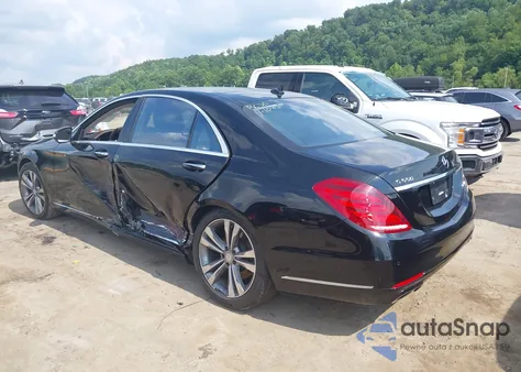 2016 Mercedes-Benz S 550 4Matic из США, поврежденный, VIN WDDUG8FB6GA263396